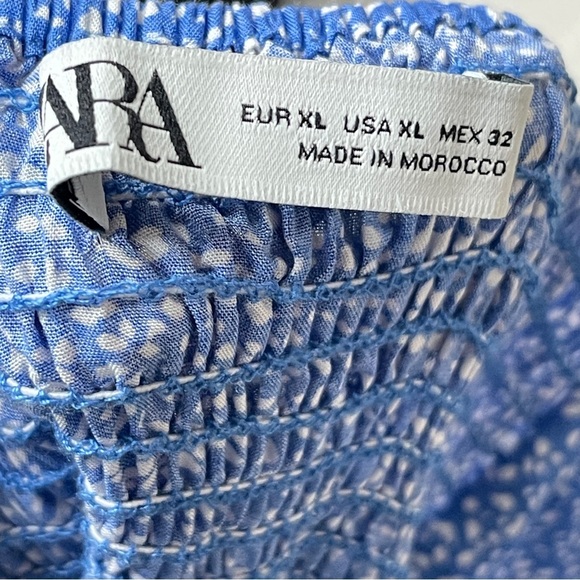 ZARA Faux Wrap Corset Dress, XL - Picture 10 of 12